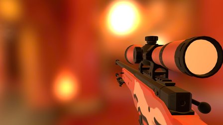 AWP | RedCoyote 3D Model