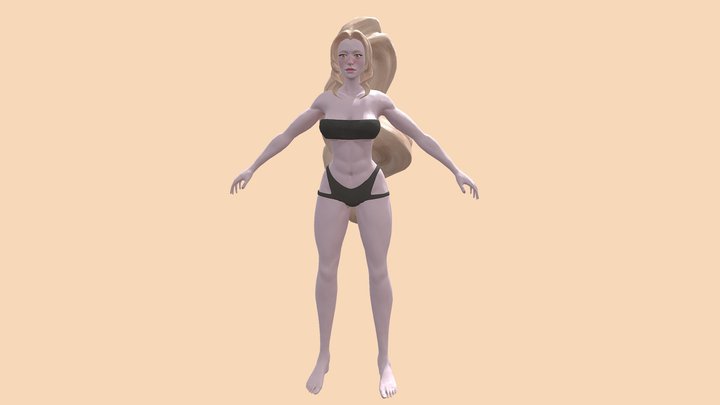 Angelic Paladin Textured 3D Model