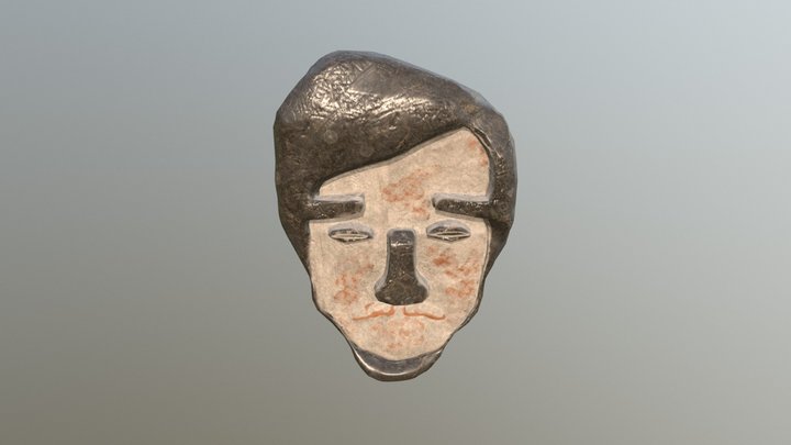 Great tribal mask 3D Model