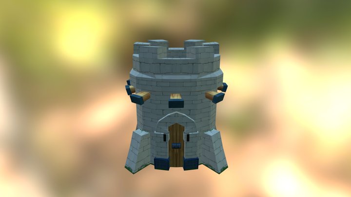 Tiny fortress 3D Model