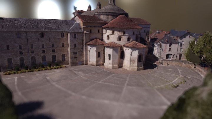Abbaye Sainte Marie 3D Model