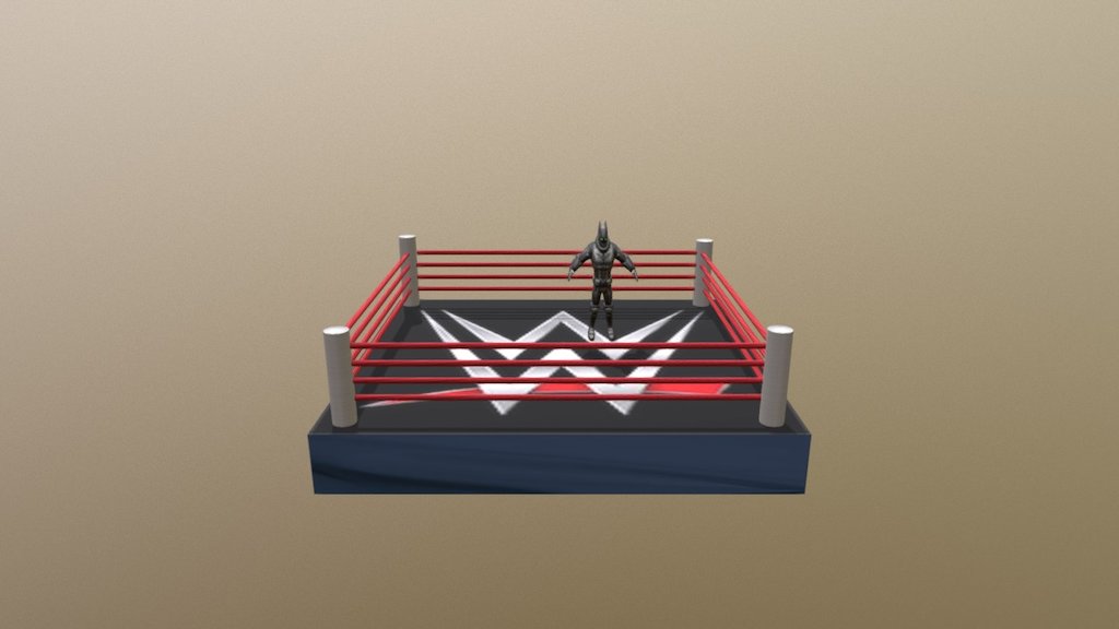 Wwe boxing ring - 3D model by lucasrodriguez [1d6ccf4] - Sketchfab