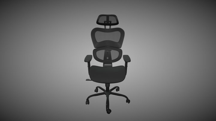 Adjustable Office Chair 3D Model