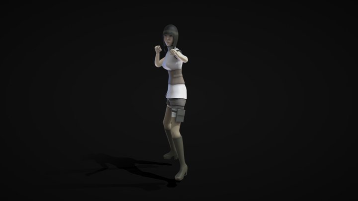Hinata 3D Model