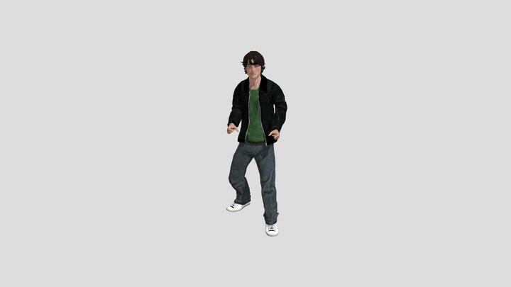 Looking Around 3D Model
