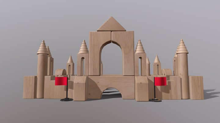 Castle 3D Model