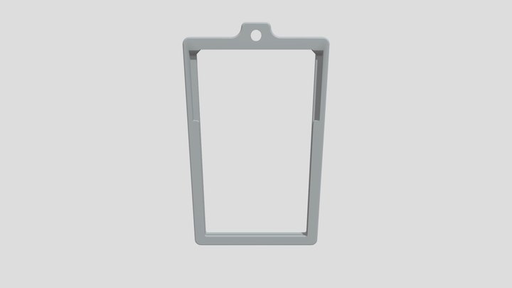 ID Card Holder 3D Model