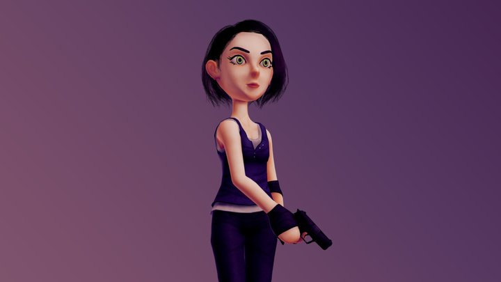 Jill Valentine 3D Model