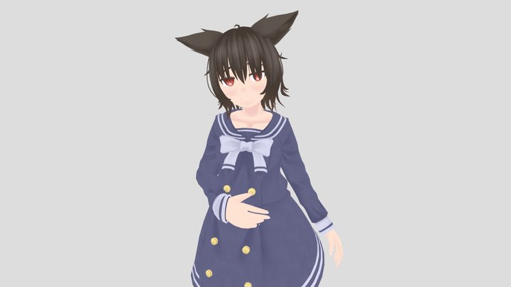 FREE Minami VRChat Model  Includes NSFW Textures   ʖ 