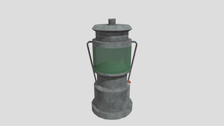Camping_Lantern-09/10-Animated 3D Model