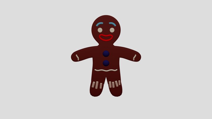 Galleta_de_gengibre 3D Model