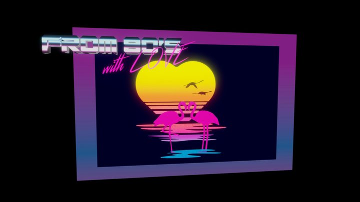 Lovebirds 3D Model