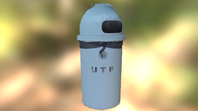 Dustbin UTP 3D Model