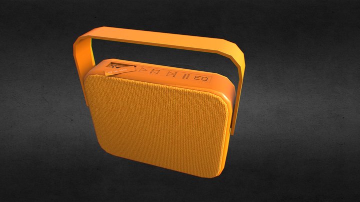 Speaker 3D Model
