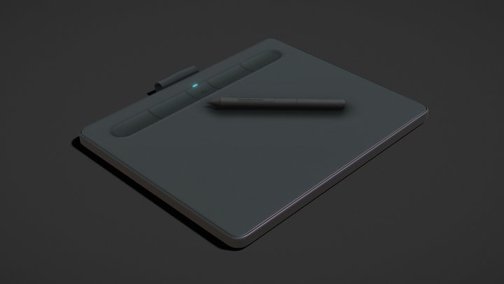 Graphic Tablet Free 3D Model