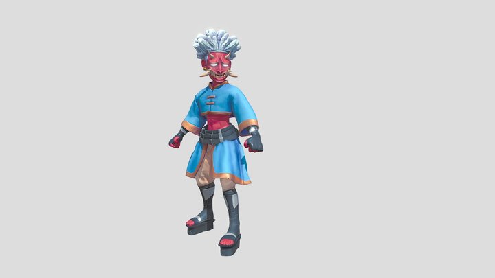 Oni Demon 3D Model