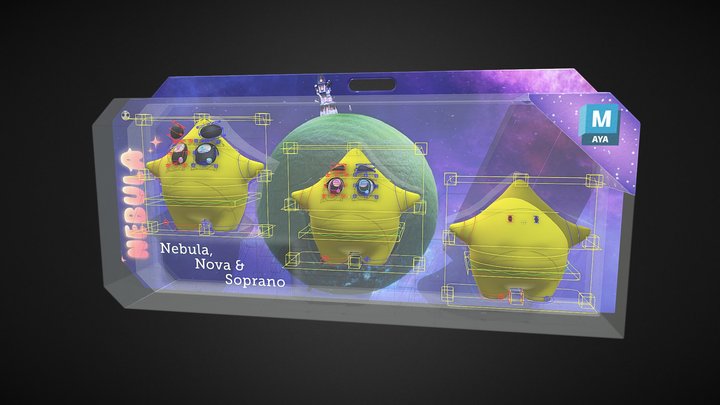 Toybox : Stars rig 3D Model