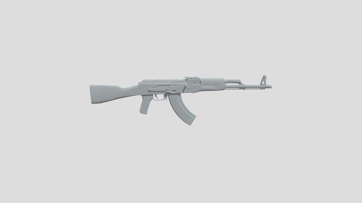 AK-counter_attack 3D Model