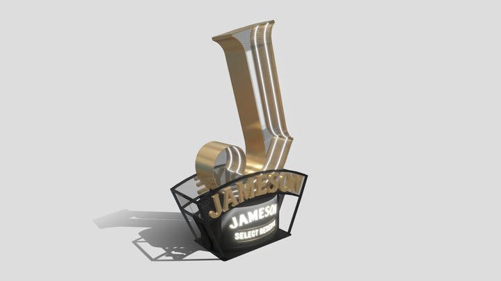24734 Jameson Select Reserve Serve 3D Model