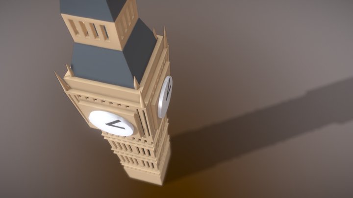 The Big Ben 3D Model
