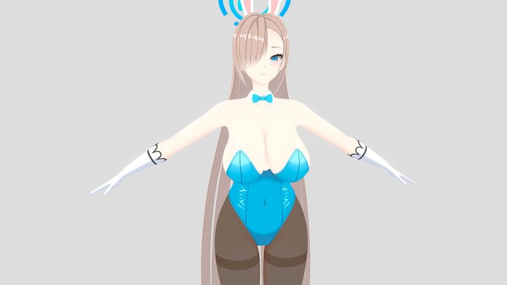 Ichinose Asuna - Blue Archive 3D Model