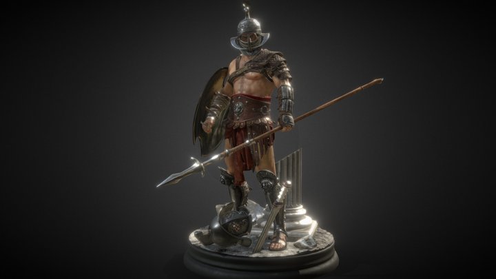 Gladiator Arena 3D Model