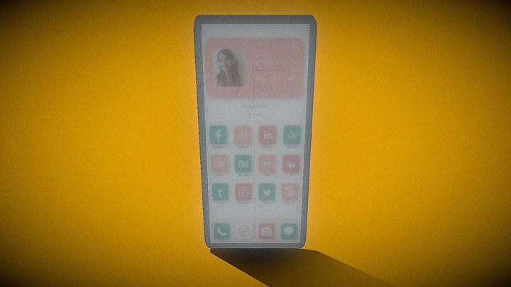 opporeno11 5g mobile 3D Model