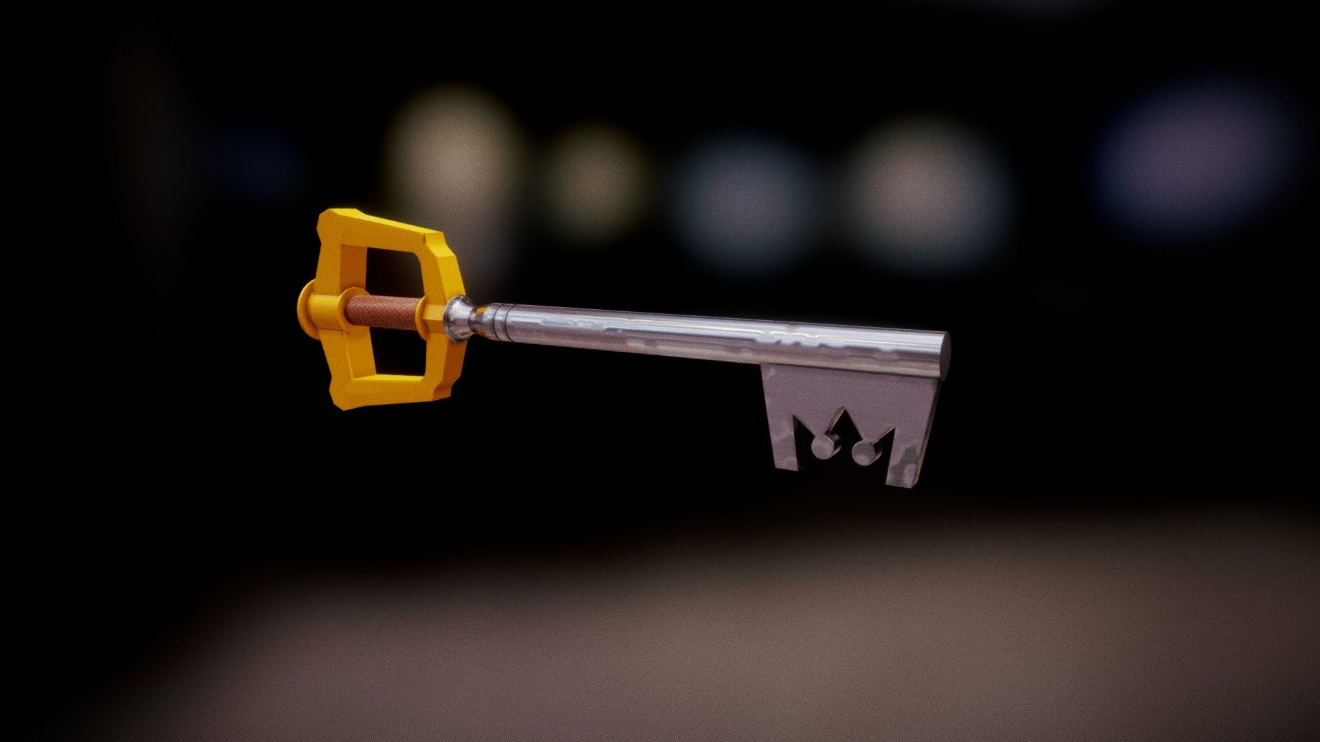 Keyblade - 3D model by Michael (@michaelbeyene) [1d76865] - Sketchfab