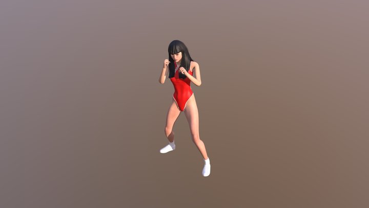 muyi Walking 3D Model