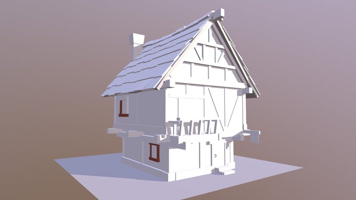 Alexi 1 House 01 3D Model
