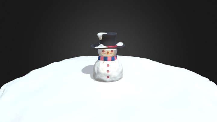 B2_Mono_de_nieve 3D Model