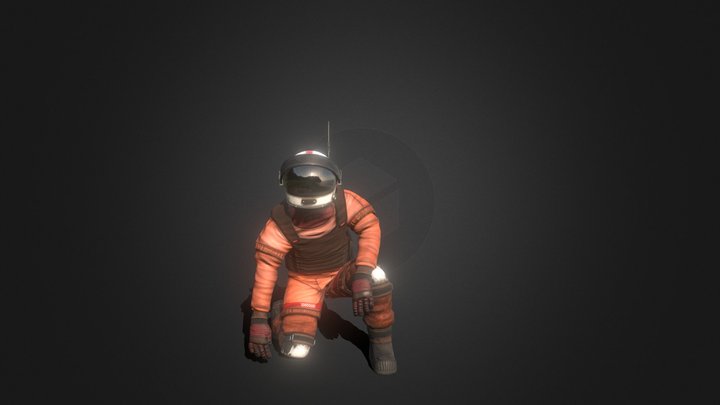 Pilot/Astronaut (solo) 3D Model