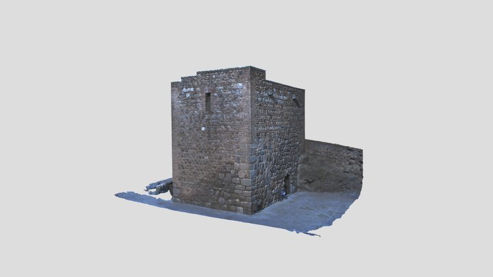 Torre branca de xadrez 3D model - Baixar Vida e Lazer no