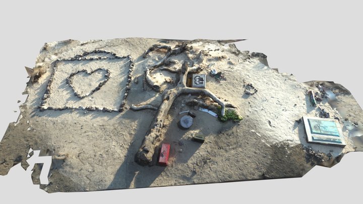 U2's Fallen Joshua Tree: October 2021 Scan 3D Model