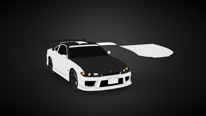 Custom Nissan SIlvia S15 3D Model