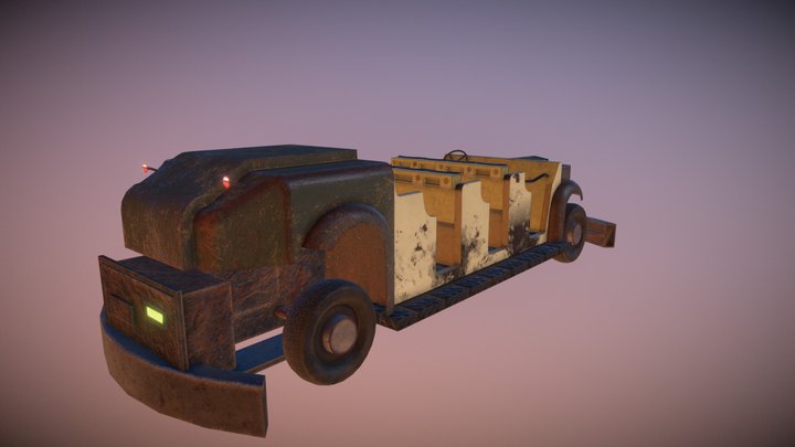 Indy Ride Vehicle Body- Final 3D Model