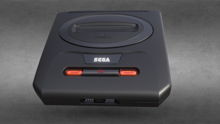Megadrive II 3D Model