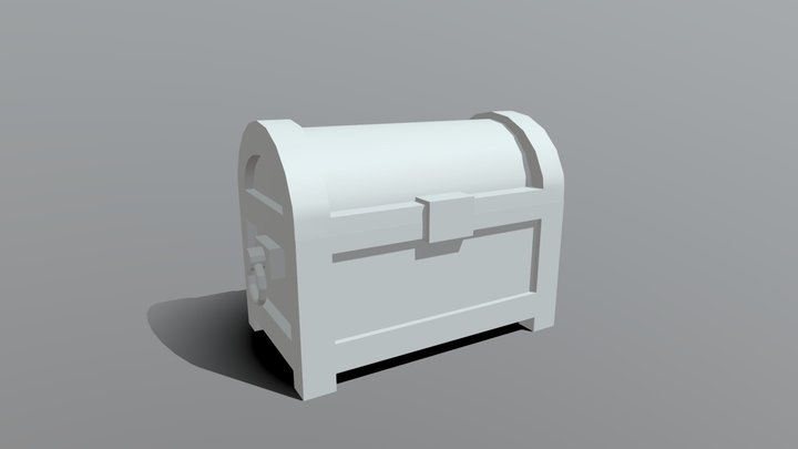 Chest Animation 3D Model