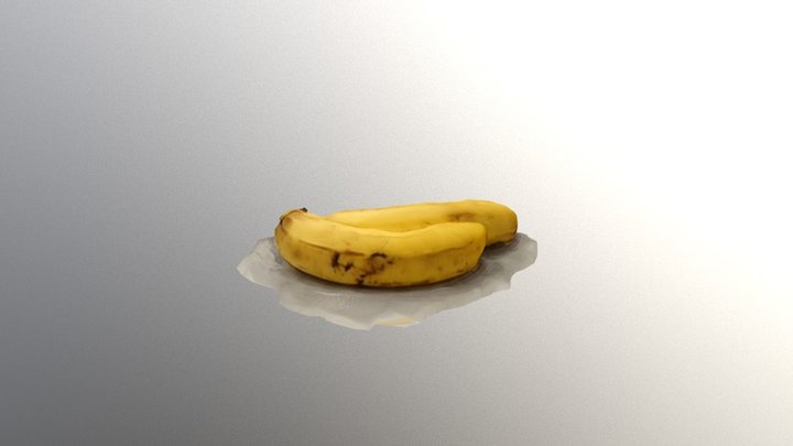 banana2 3D Model