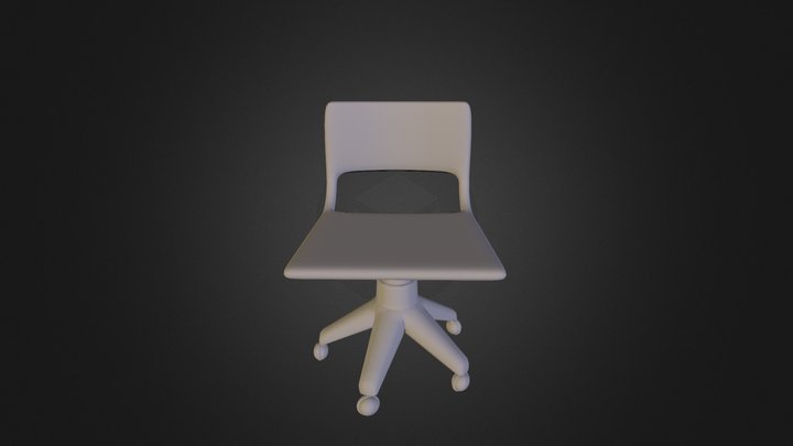 Silla de oficina 3D Model
