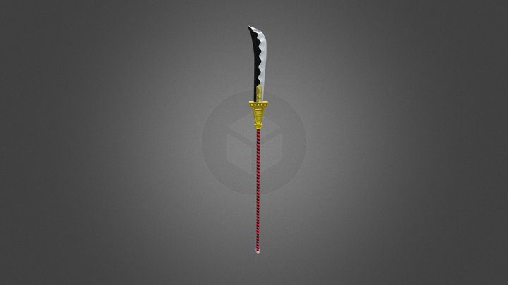 Naginata 3D models - Sketchfab