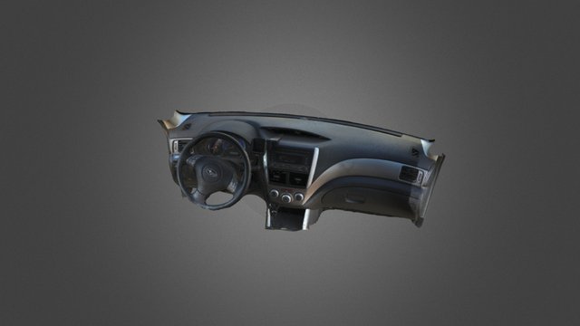Dashboard 3D Model