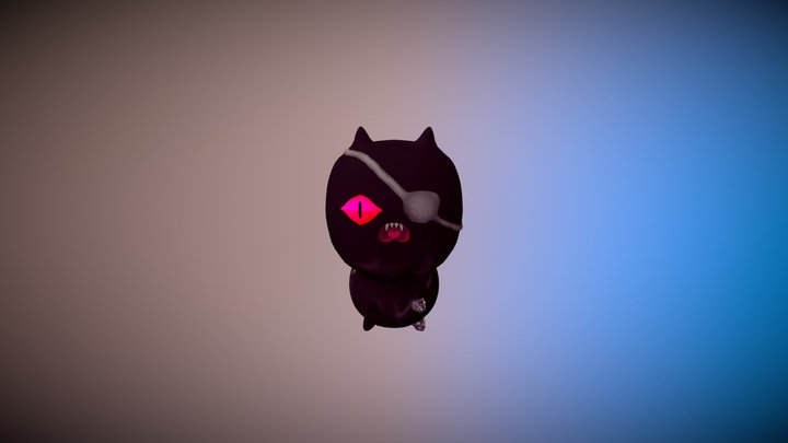 Mechacat Boss 3D Model