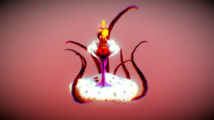 Kinger (TADC) - Hazbin Hotel Style ( H&H ) 👍 3D Model