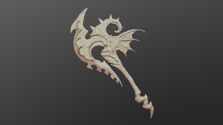 Épée Demon 3D Model