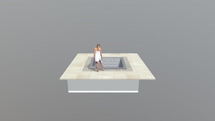 770 - IN GROUND - STAINLESS 3D Model