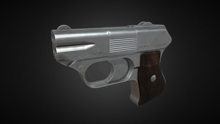 COP .357 Derringer 3D Model