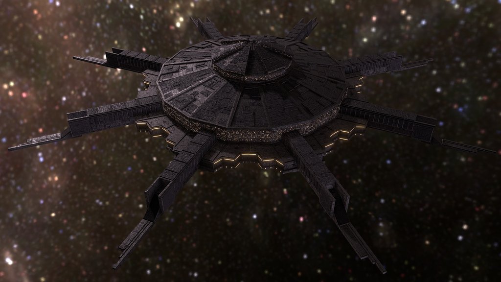 Inspired by Stargate SG-1 – Anubis Mothership V1