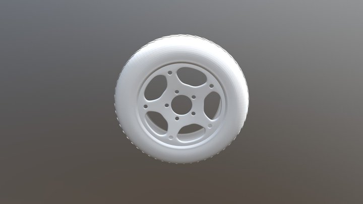 Wheel-exercise 3D Model