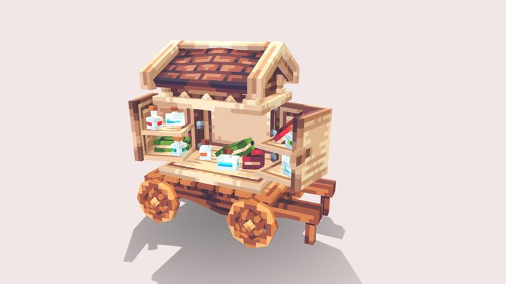 Potion Shop 3D Model